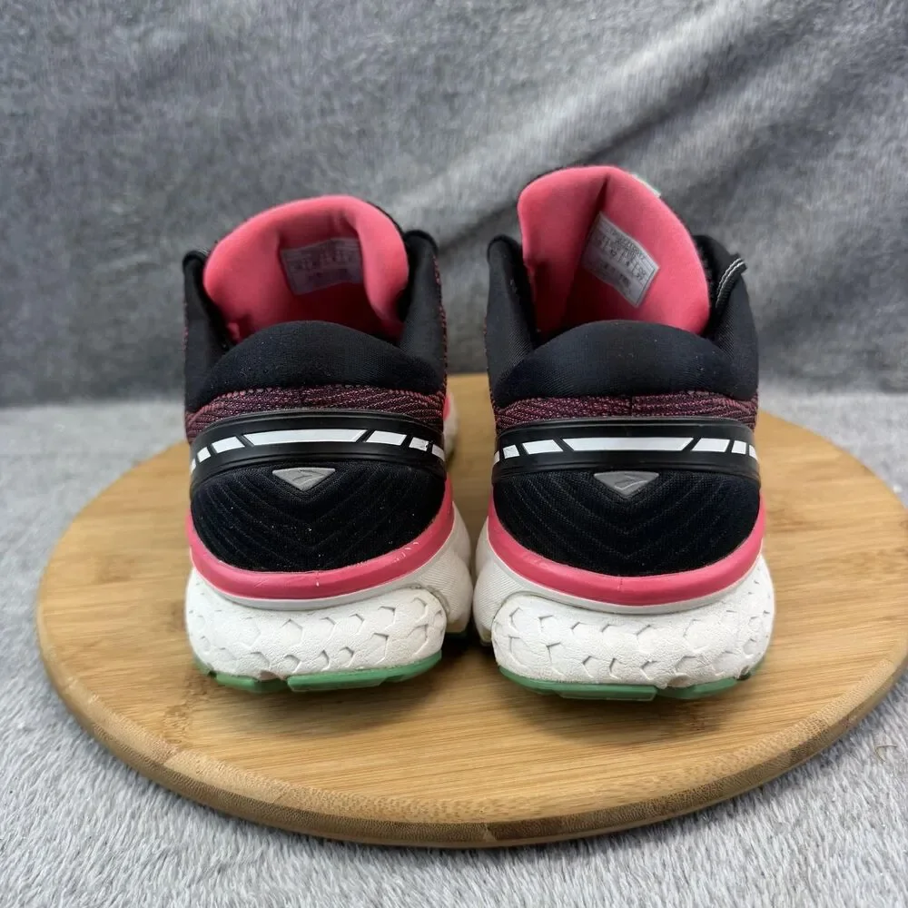 Brooks Ghost 11 Shoes Womens Size 10 Red Wide Sneakers 1202771D017 No Insoles